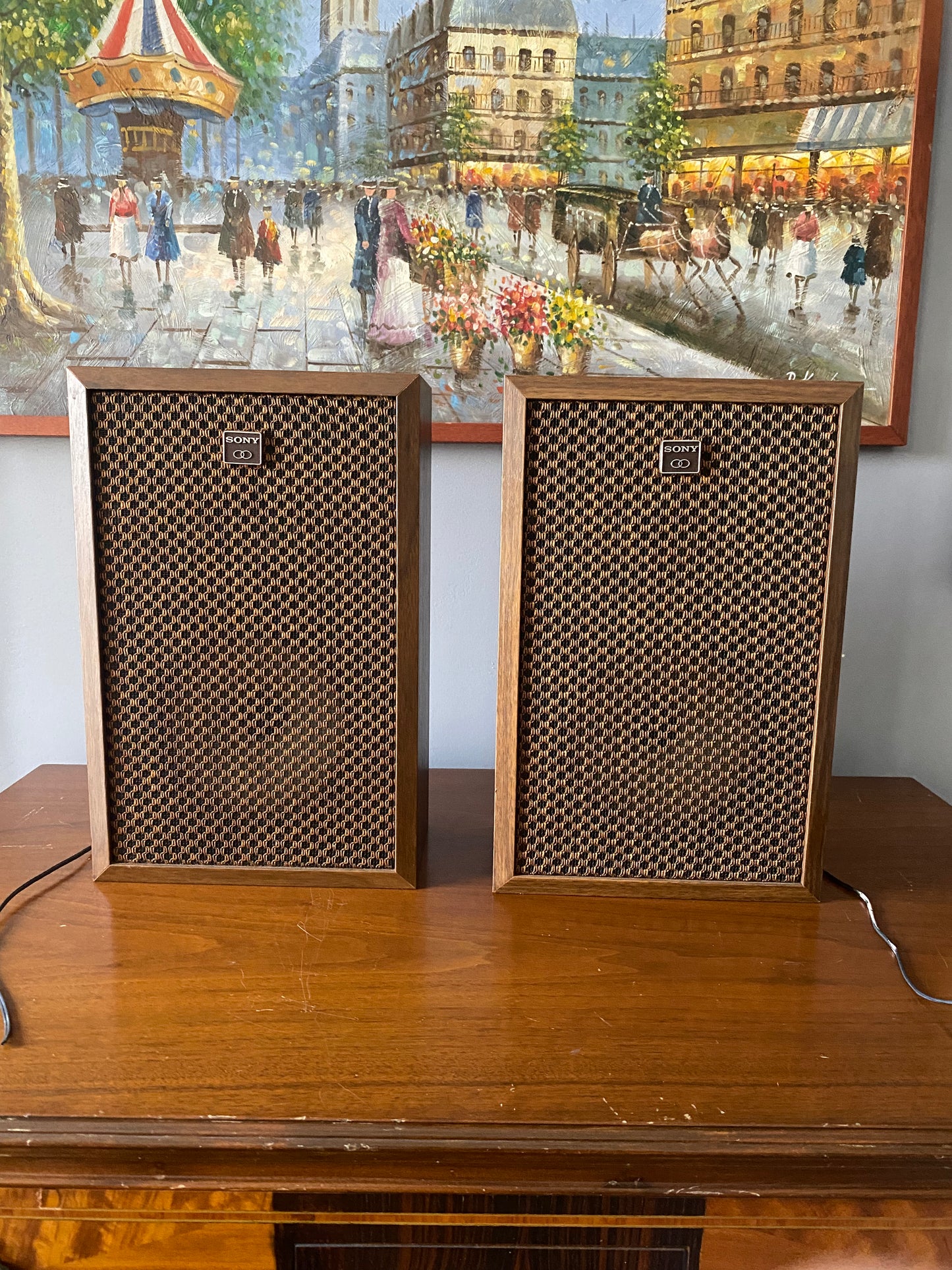 14 inch Sony SS 170A Bookshelf Speakers