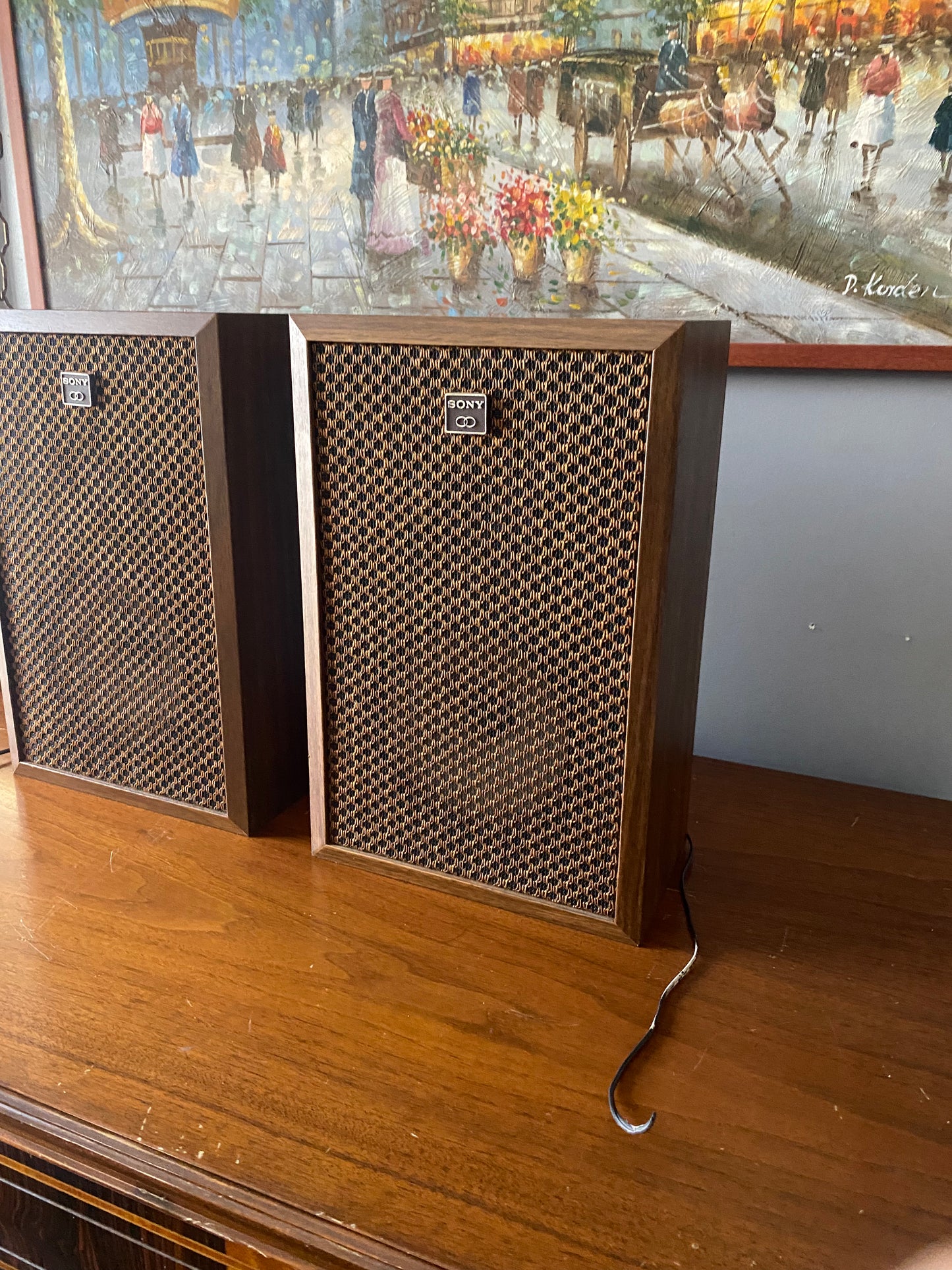 14 inch Sony SS 170A Bookshelf Speakers